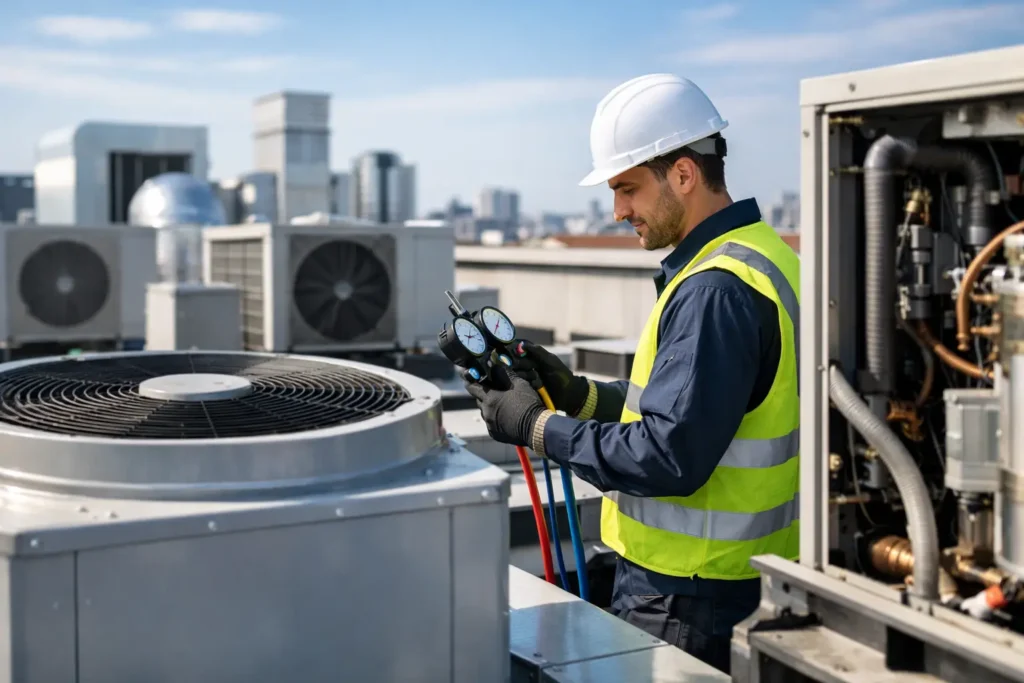 Como planejar manutenção predial HVAC