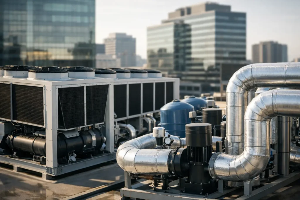 Sistema de água gelada HVAC: quando vale a pena